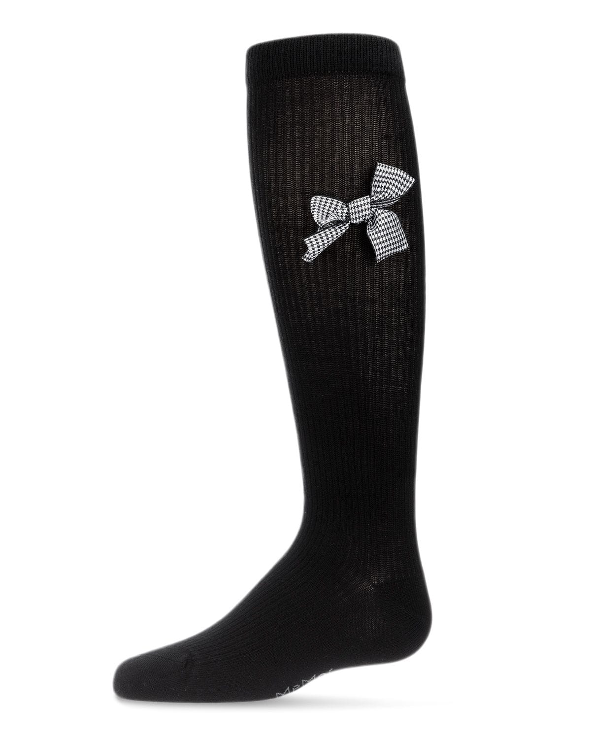 Memoi Herringbone Thin Ribbed Knee High - Mkf-7081