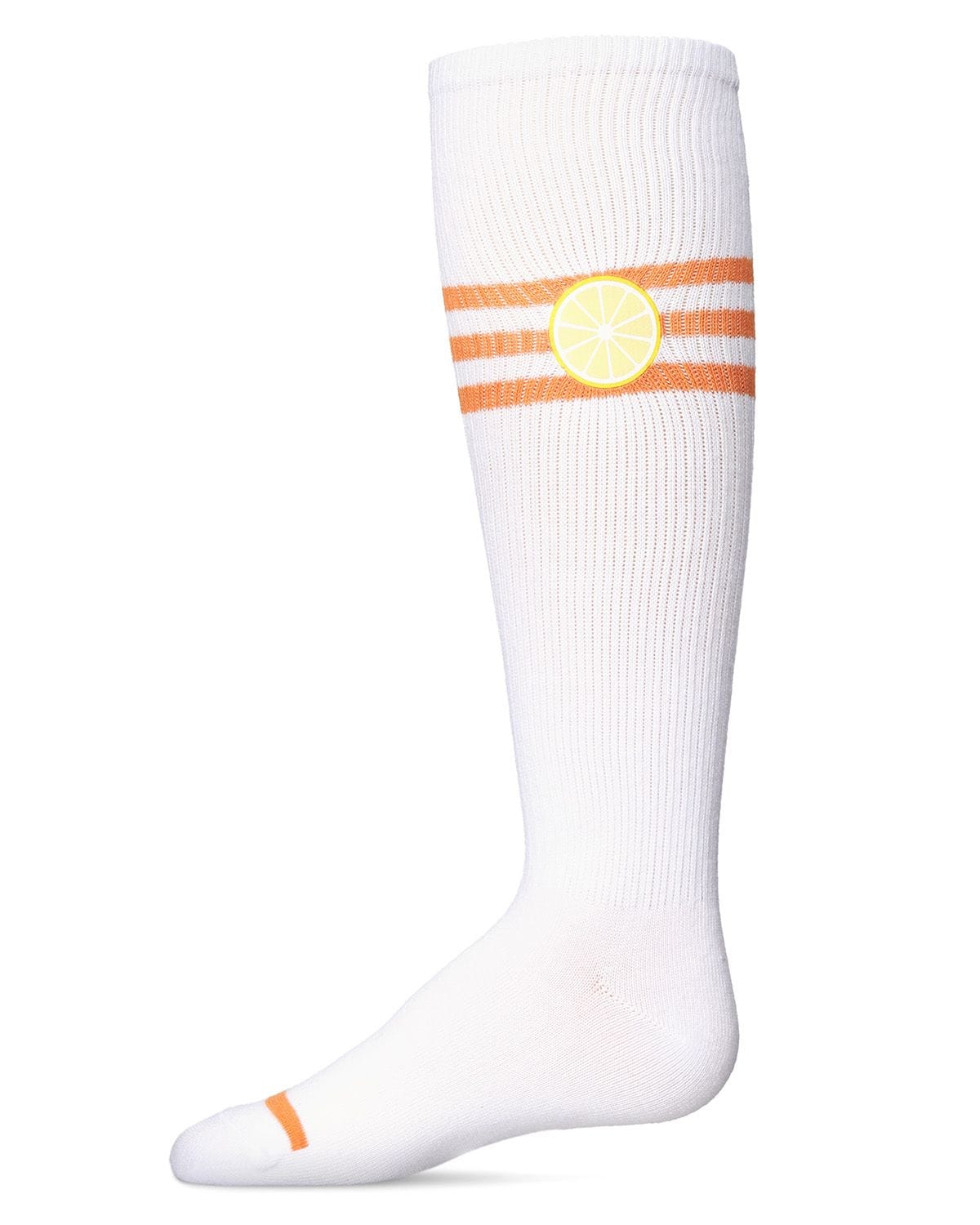 Memoi Girls Summer Sweets Varsity Cotton Blend Knee High Sock - Mkf-7118