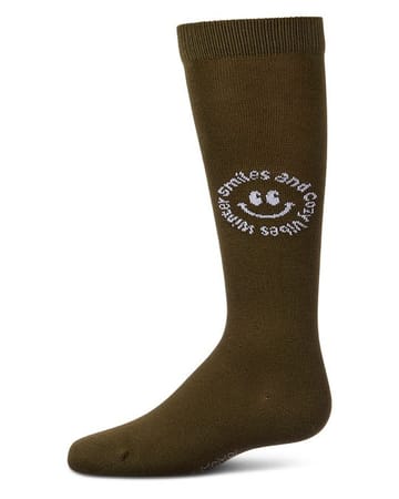 Memoi Winter Smile Cozy Vibes Knee High - MKF-7282