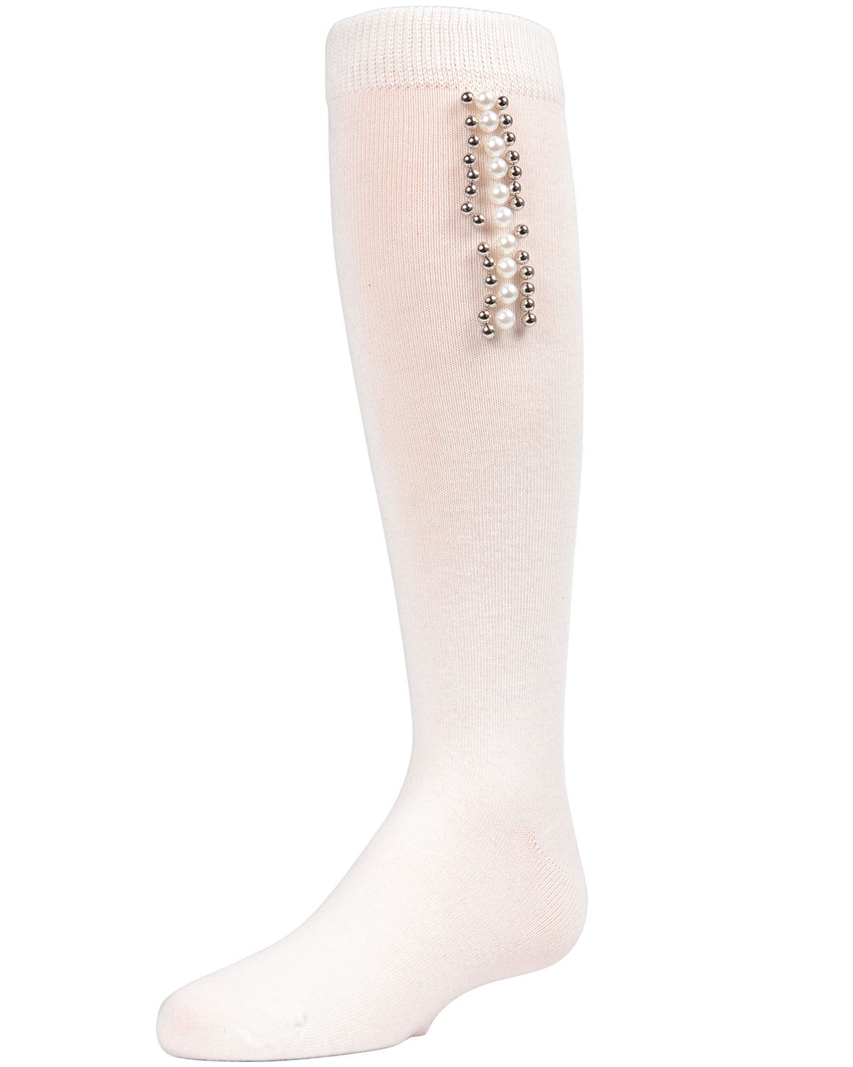 Memoi March Of Pearls Knee High - Mkl-7001