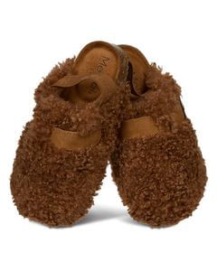 Memoi Kids' Teddy Sherpa Slippers - Mks-0015