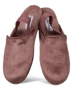 Memoi Kids' Velvet Sling Back Slippers - Mks-0016