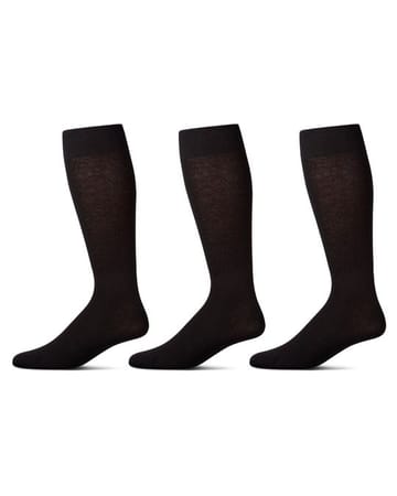 Memoi Mens Classic Crew Socks 3-Pack - Mm-451
