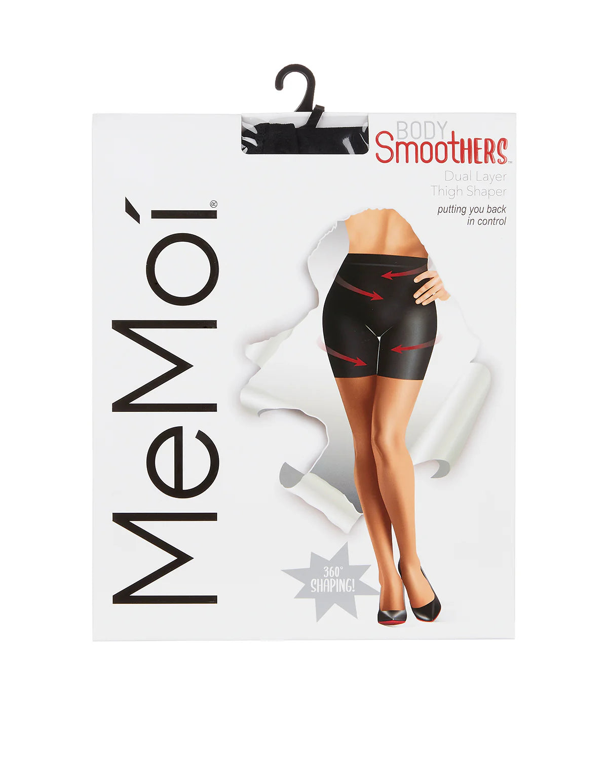 Memoi Womens BodySmootHers Dual Layer Thigh Shaper - Mm-515