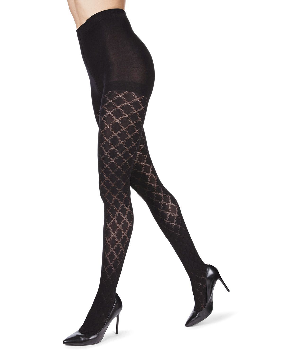 Memoi Ultra-Sleek Opaque Cloudpoint Tights - Mo-107