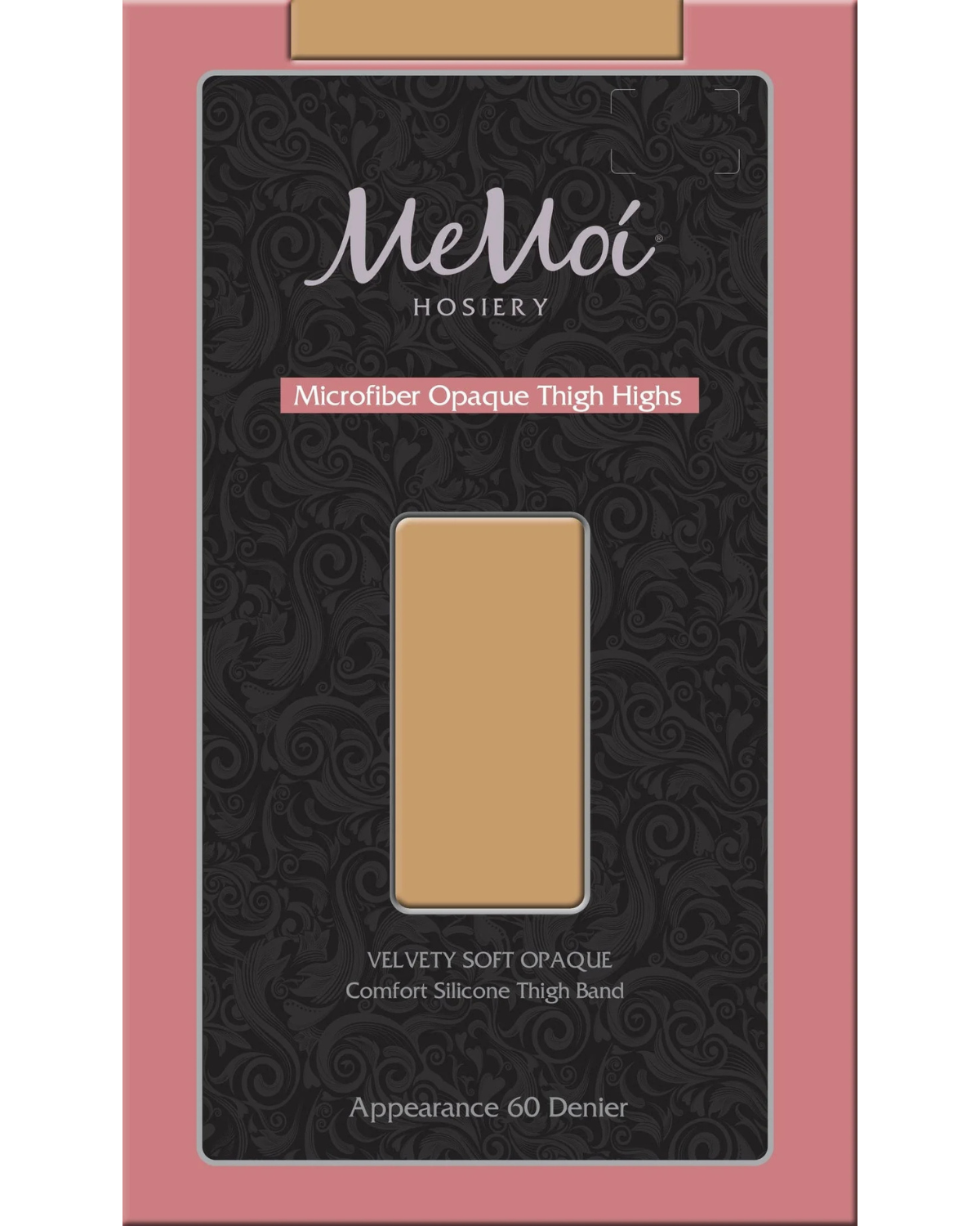 Memoi Microfiber Opaque Thigh High Stockings - Ms-746