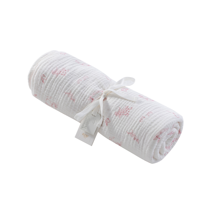 Kipp Baby Toile Swaddle - TD3332