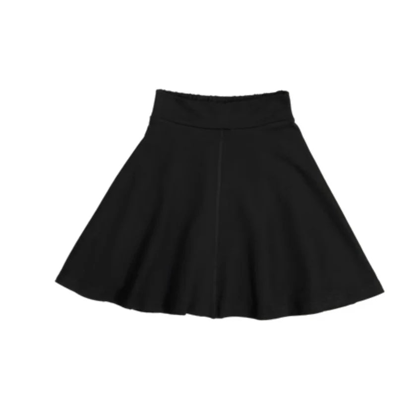 Teela Basic Knit Circle Skirt - #10-01a