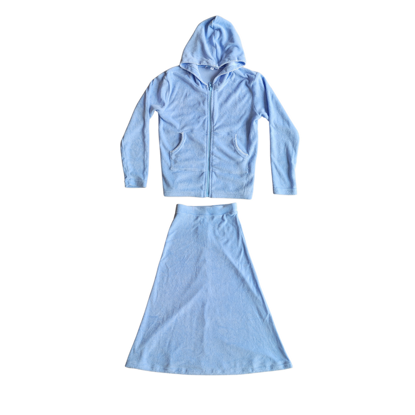 Waterwize Girls/Teens Terry Set With Merrow Stitching - BVS2512