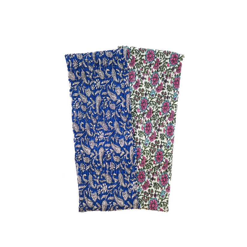 Nicsessories Paisley Printed Pleated Headband - 024-NIC-AYR
