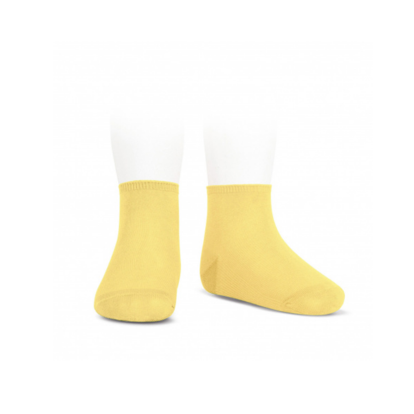 Condor Stretch Cotton Anklets 631 Pale Yellow - 2138/4
