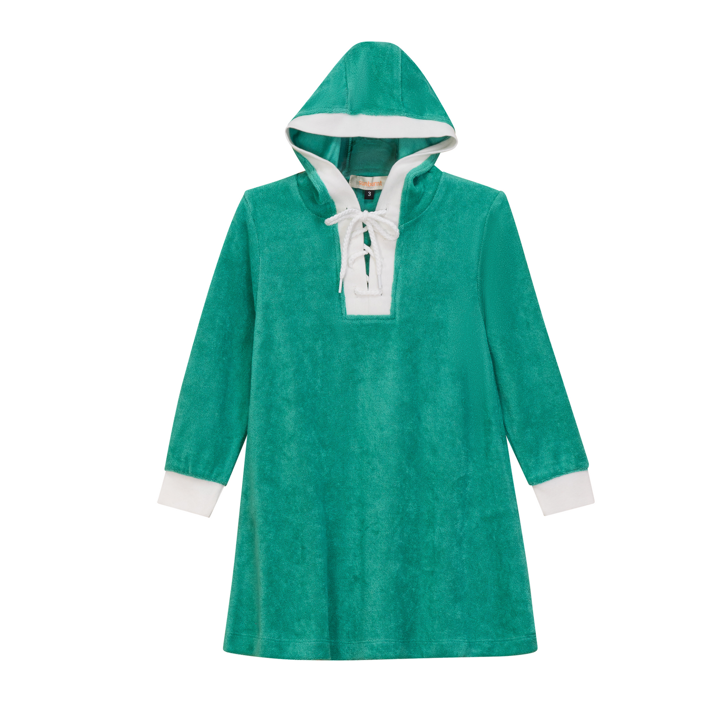 Sunburnt Girls Cotton Terry Hoodie Dress - SB5CY2624D