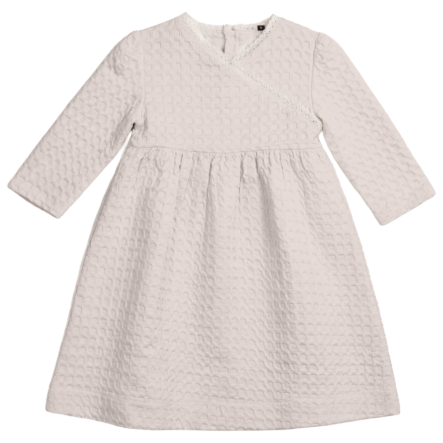 Little Fragile Dress In Textured Waffle Fabric - SB6CP7326D