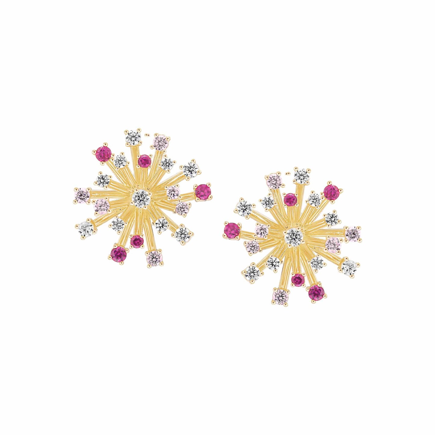 Cameo CZ Burst Stud Earring - SE2128