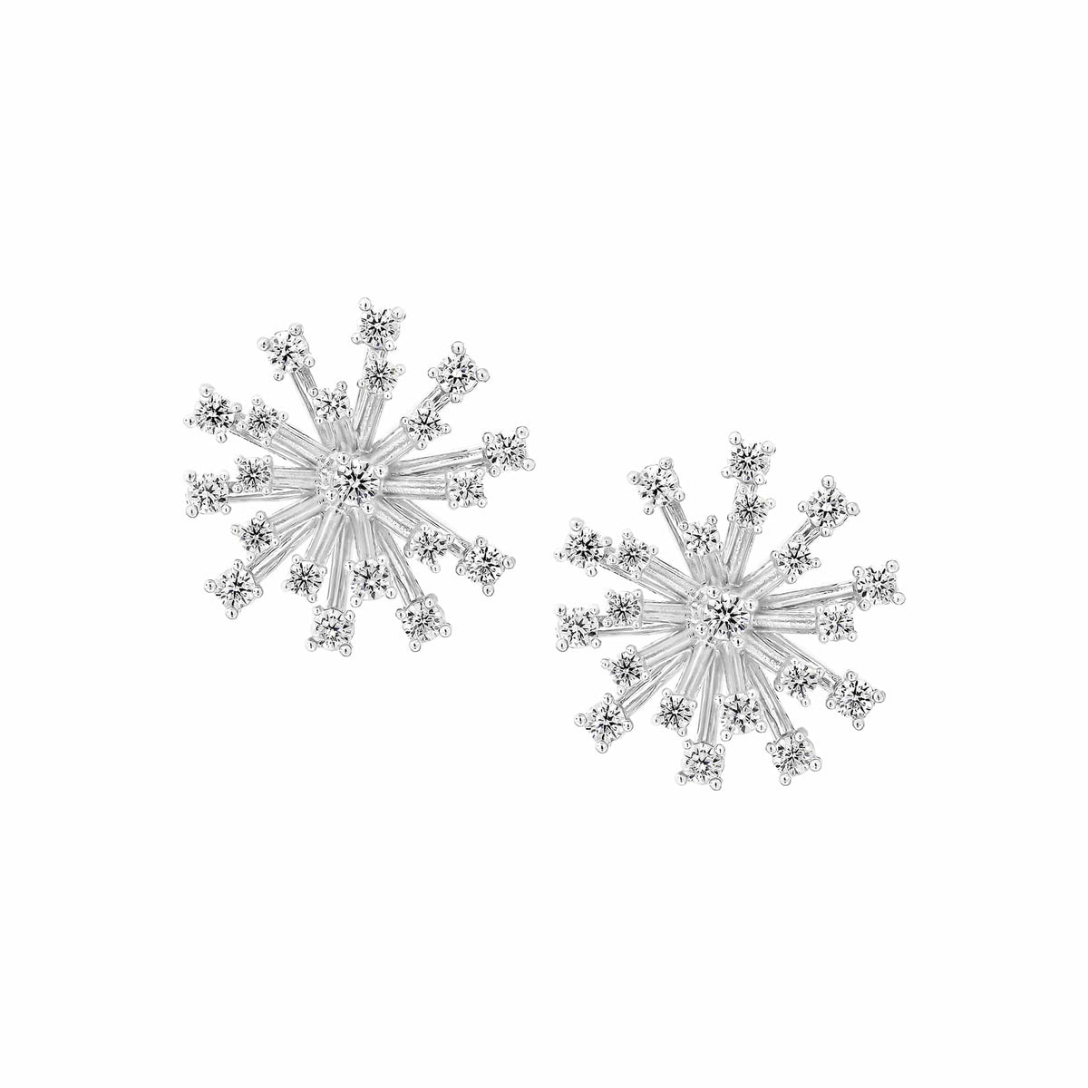 Cameo CZ Burst Stud Earring - SE2128