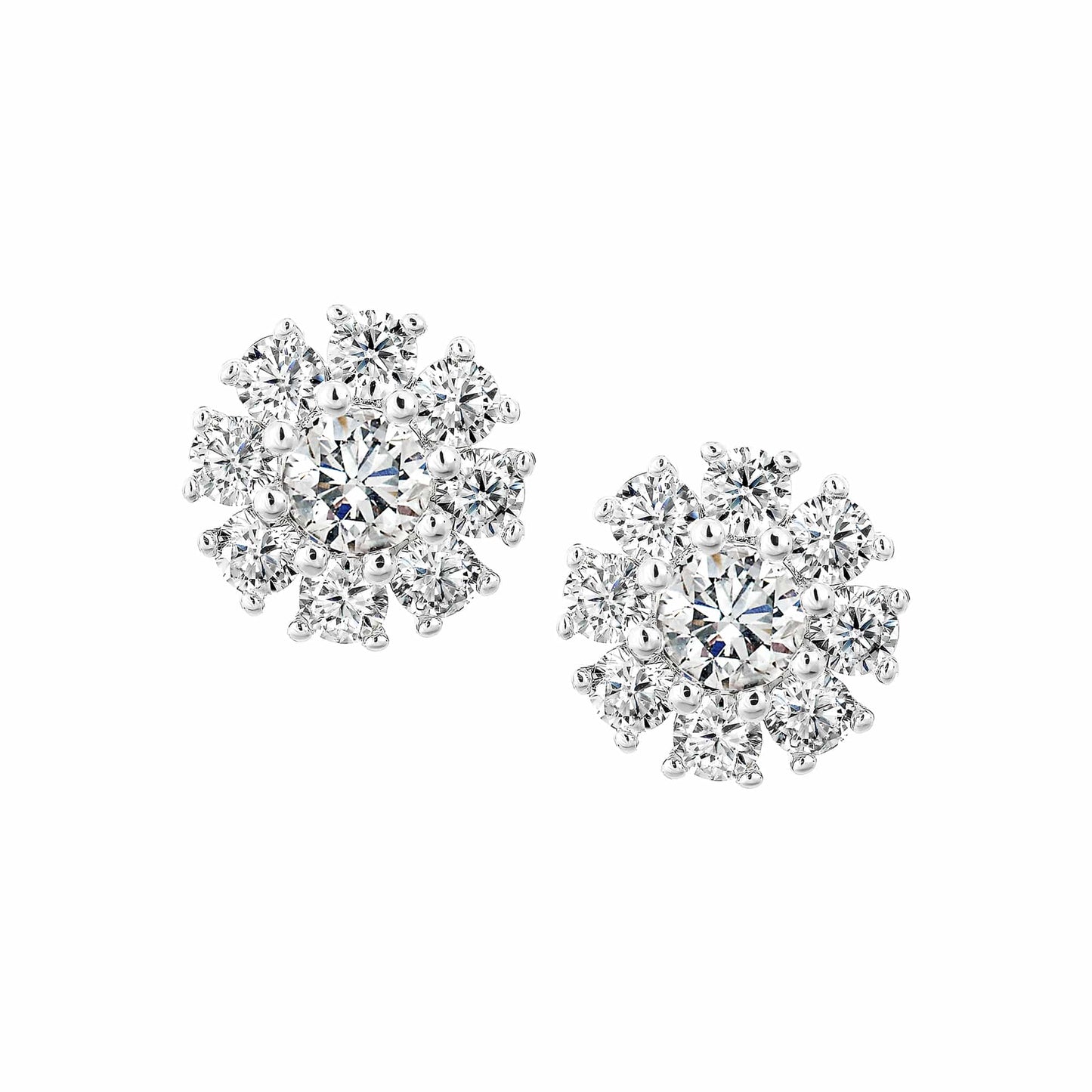 Cameo Gemstone Rays Stud Earring - SE2157