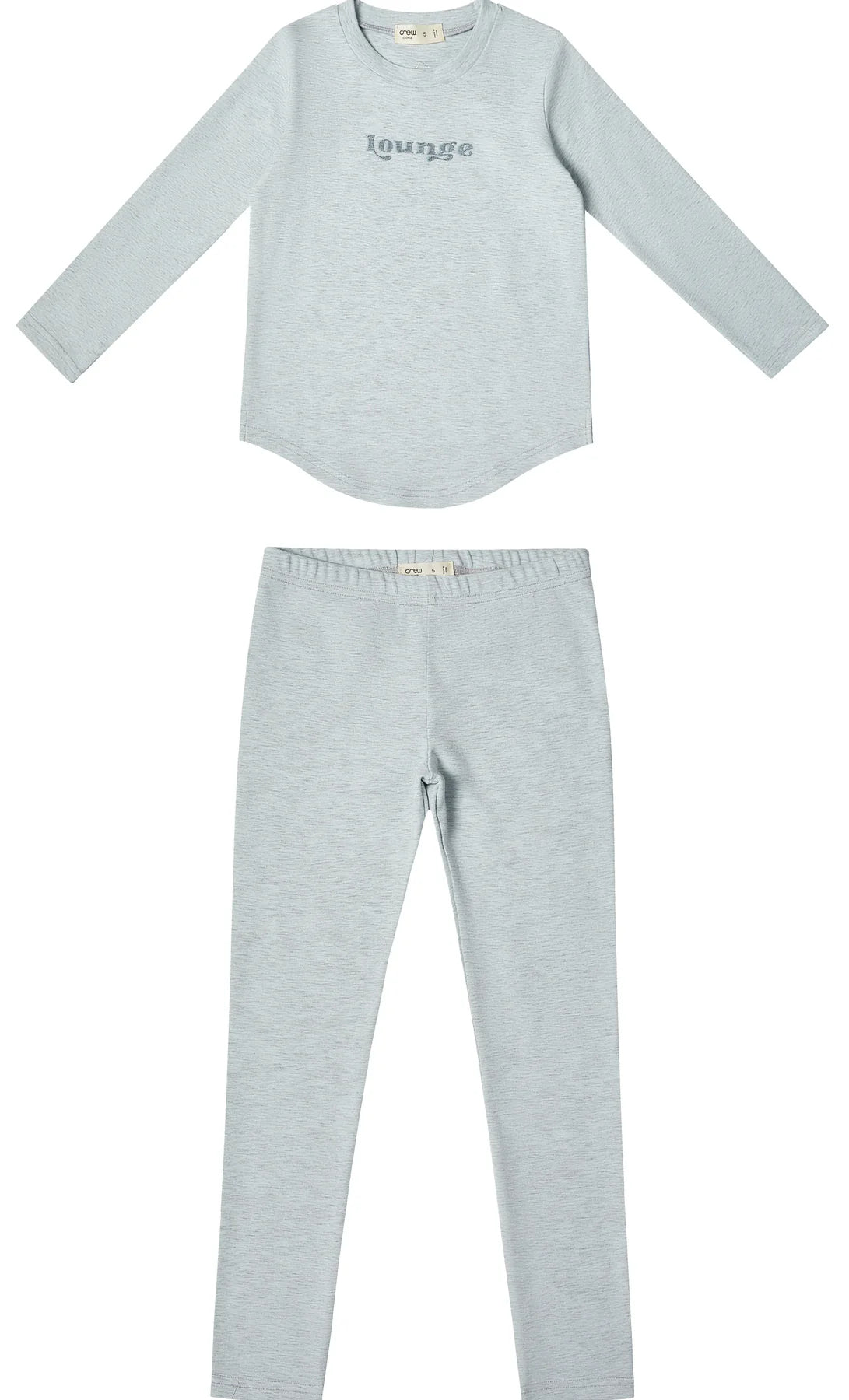 Crew Heathered Set
