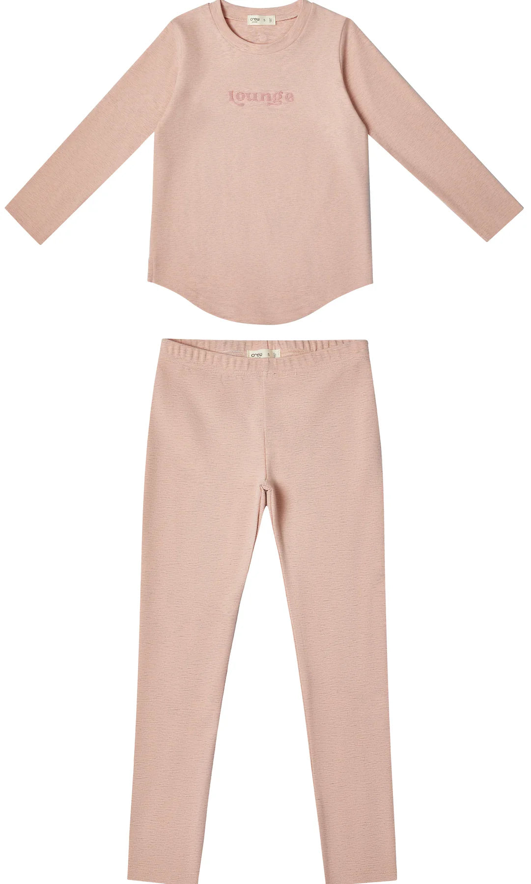 Crew Heathered Set