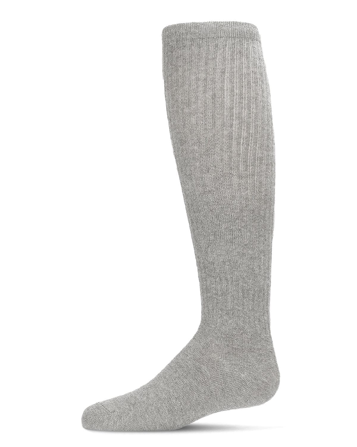 Spot-On Girls Athletic Ribbed Cotton Blend Knee High Sock - Sp-1040