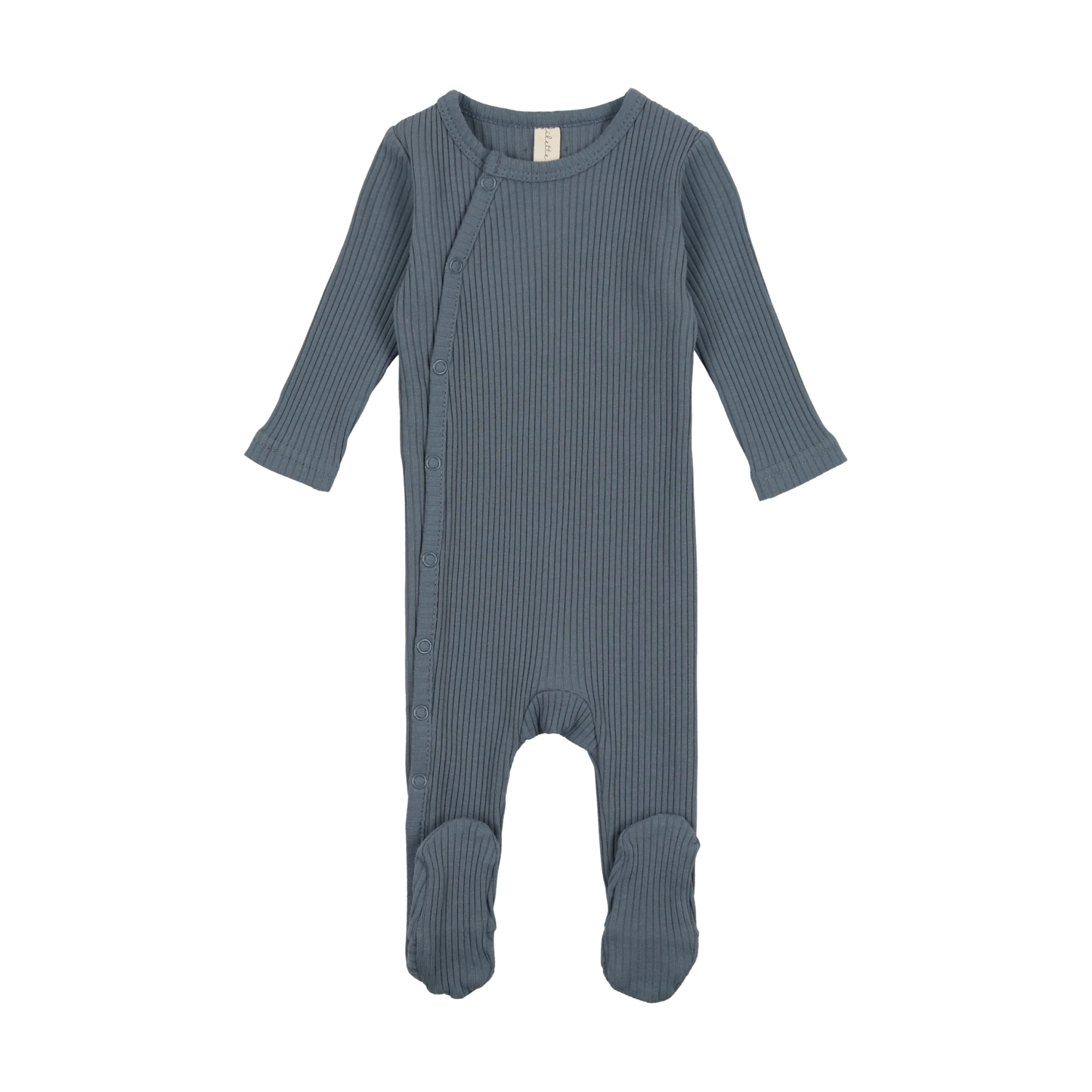 Lilette Side Snap Rib Footie - SSRF