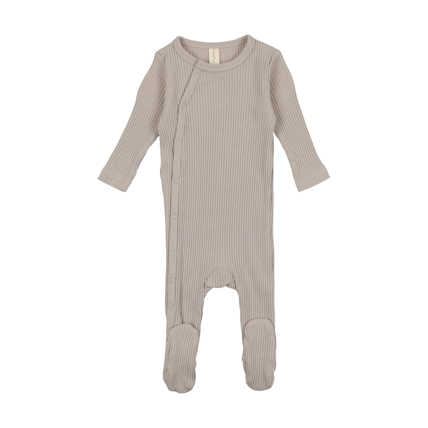 Lilette Side Snap Rib Footie - SSRF