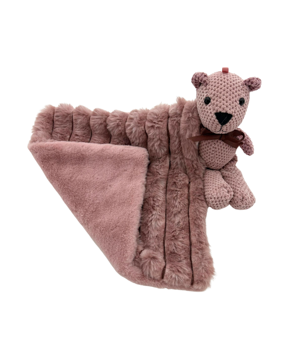 Tiny Cuddlez Bubble Velour Teddy Blankie - Tc2415