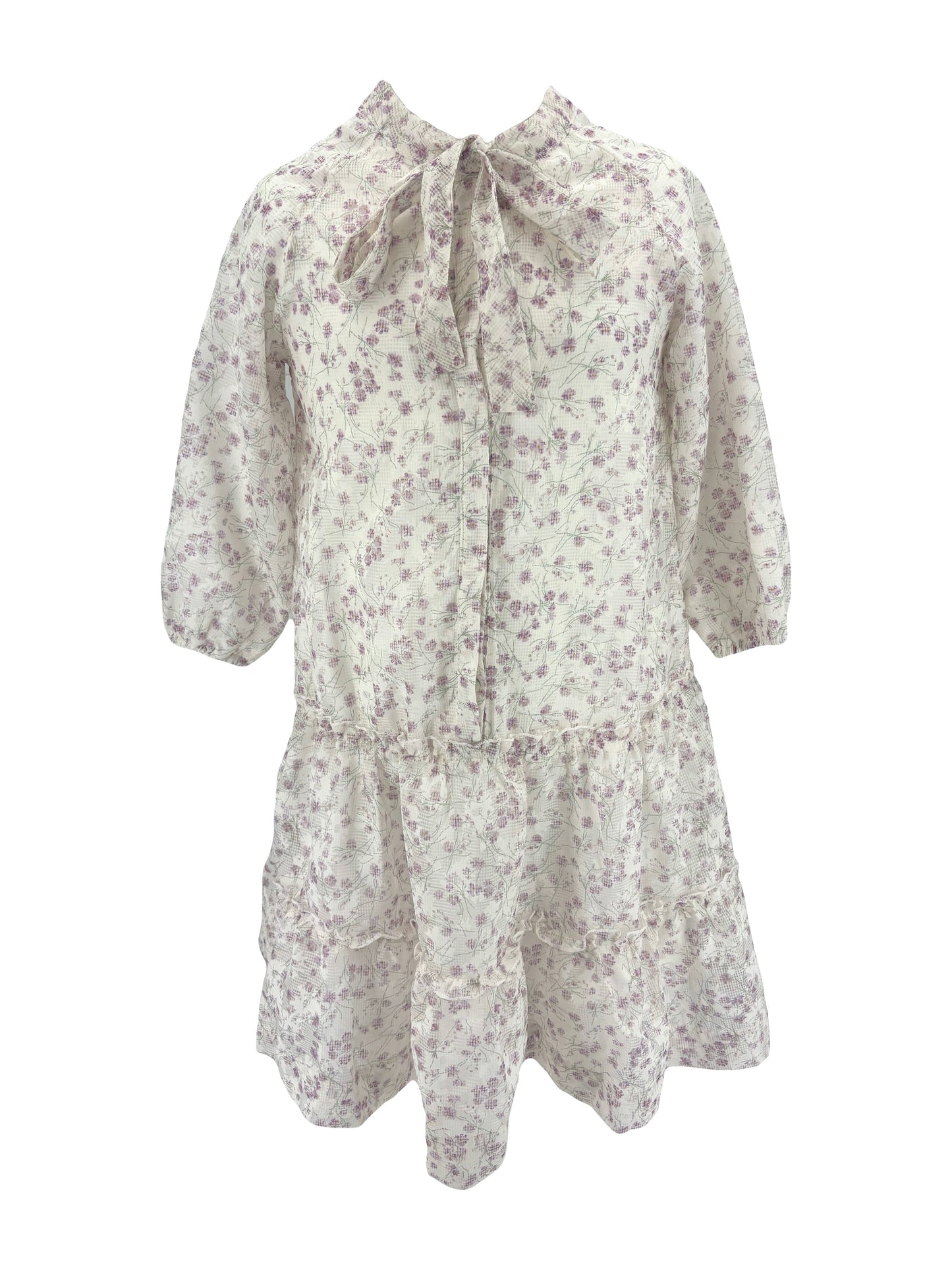 Nino Shabbos Dress Floral Design - U2026041