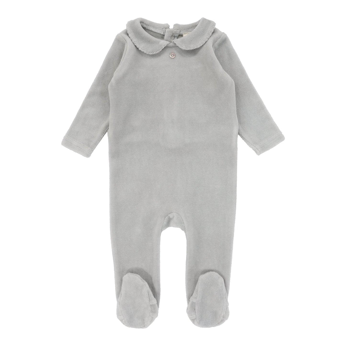 Lilette Velour Collar Footie - VCF