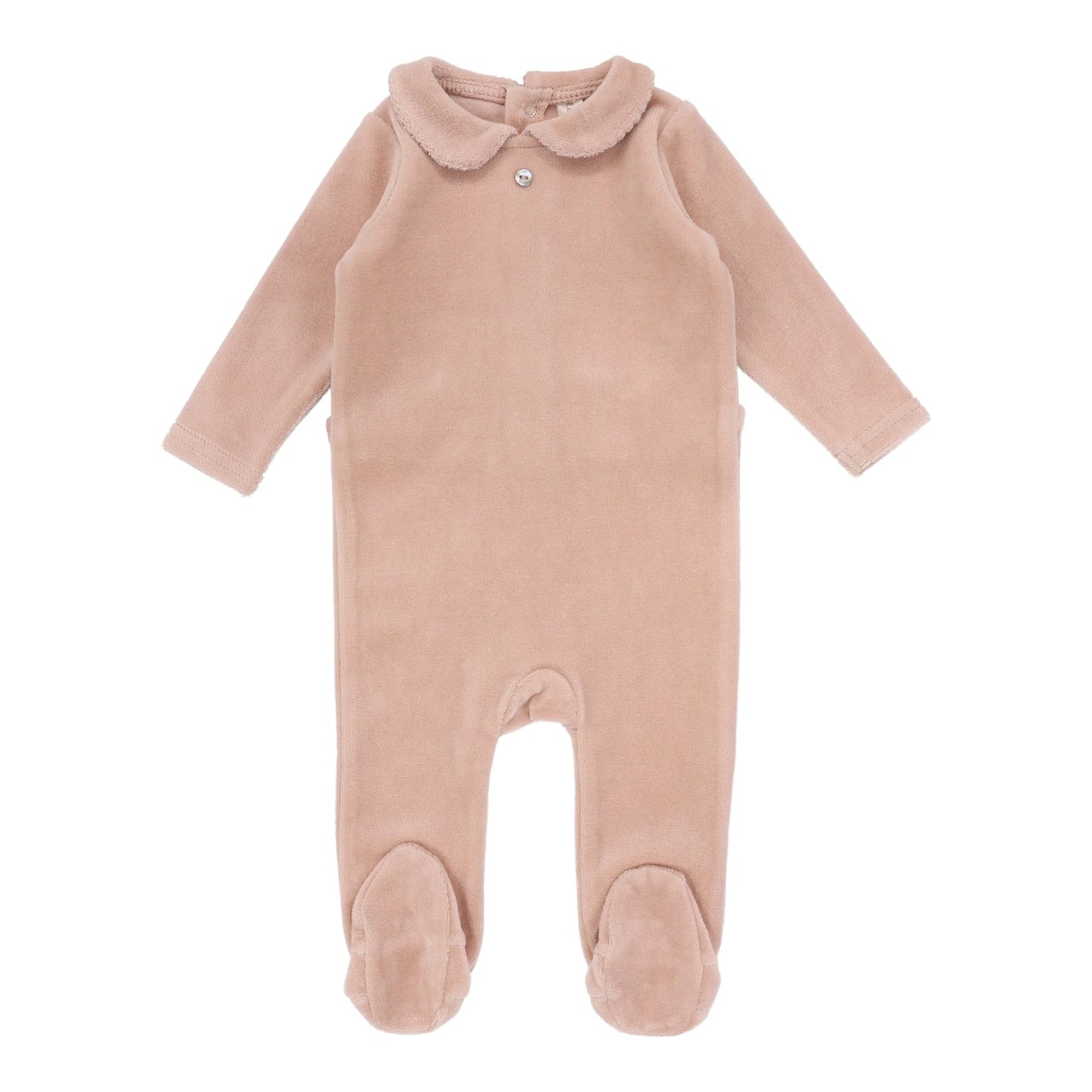 Lilette Velour Collar Footie - VCF