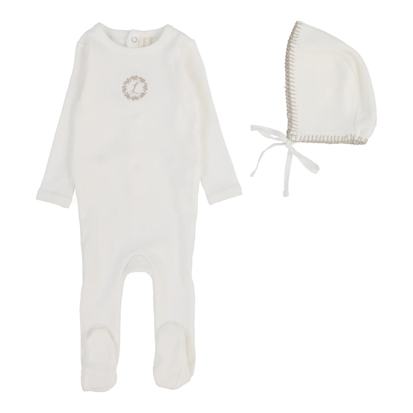 Lilette Velour Cardi Footie Set - VCFST