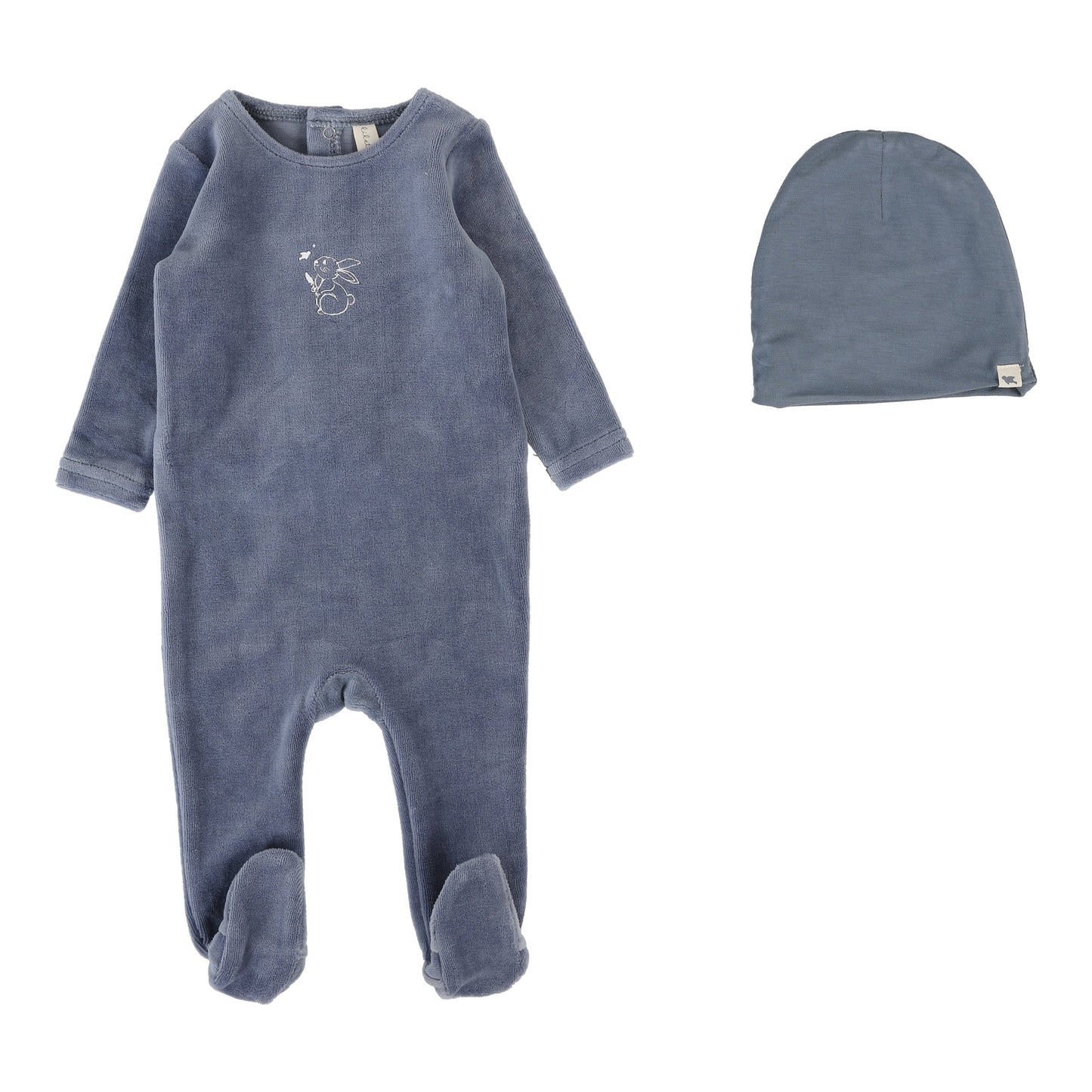 Lilette Velour Forest Graphic Footie Set - VFGFS