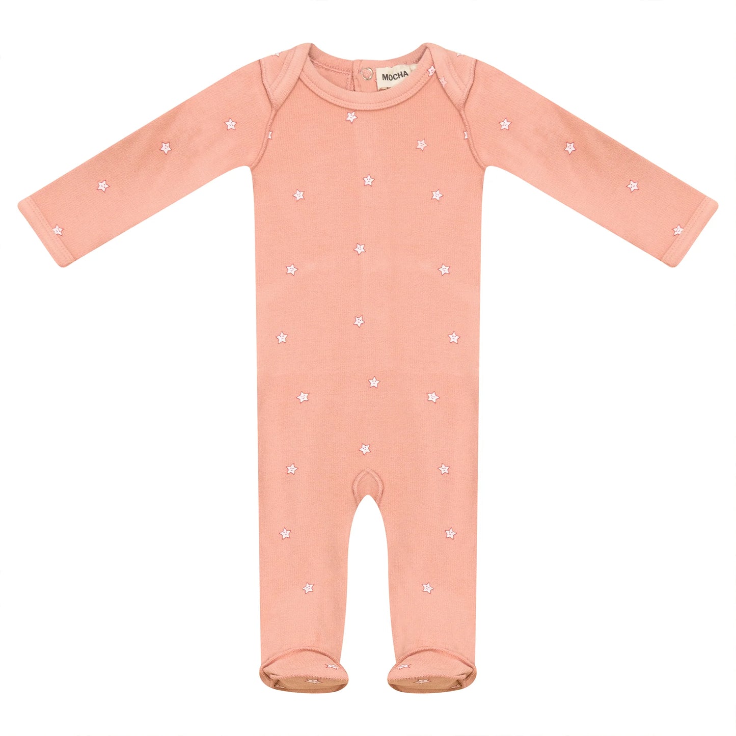 Mocha Baby Footie - Wb4cp7015