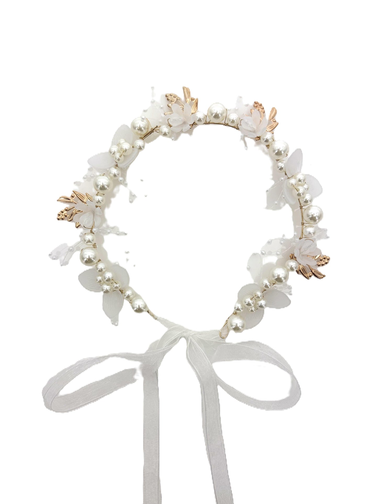 Hp Hair Accessories Big Flower/Pearl Headband - WHB-008