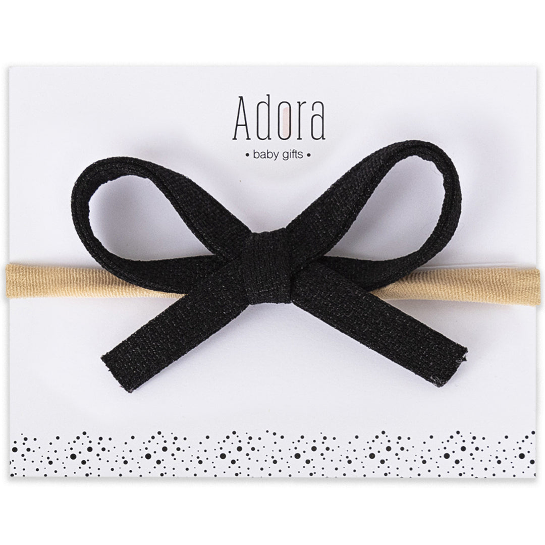 Adora Waffle Bow Headband - ABG_WH006