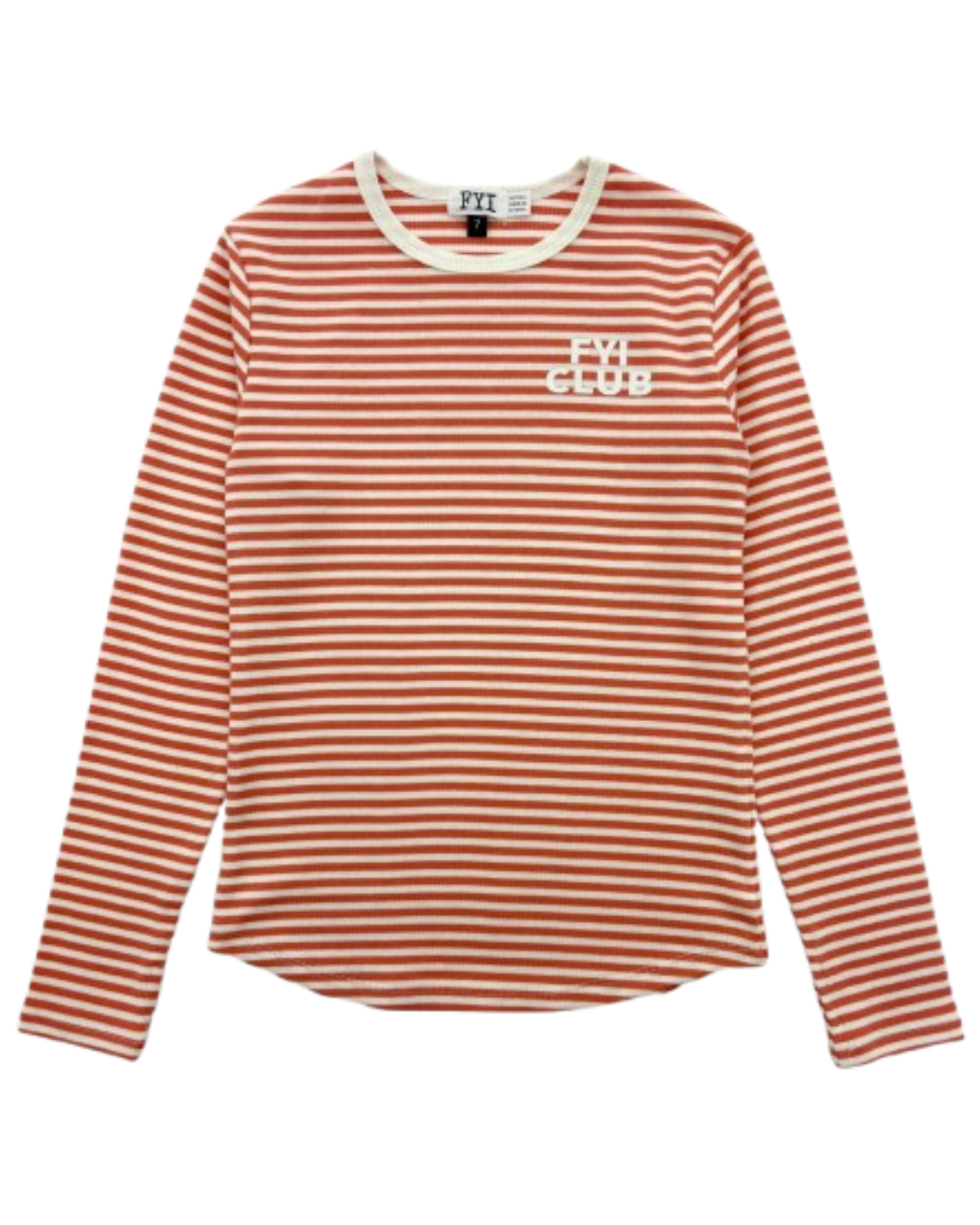 FYI Stripe Soft Fine Rib Top - SB5CP7132TS