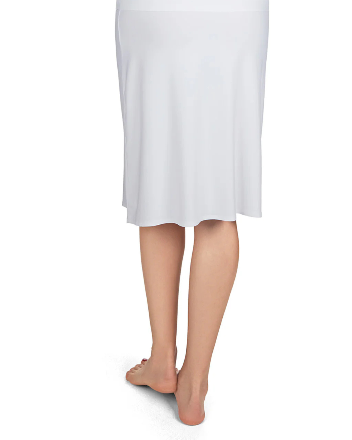 Memoi Womens High-Waist Bonded Half Slip Skirt - Csp200