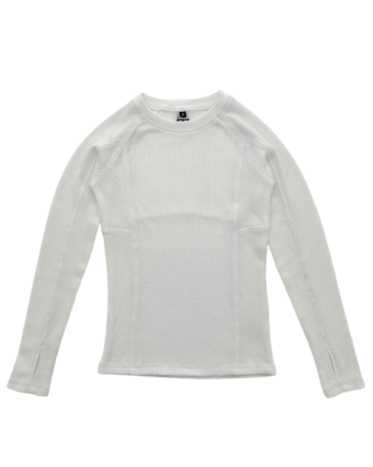 2 Squares Girls Solid Waffle Top With Cuts - SB5CP7130TS