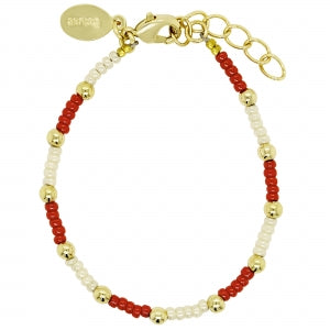 Delino Gold Ball Bracelet - B16058-B-GD