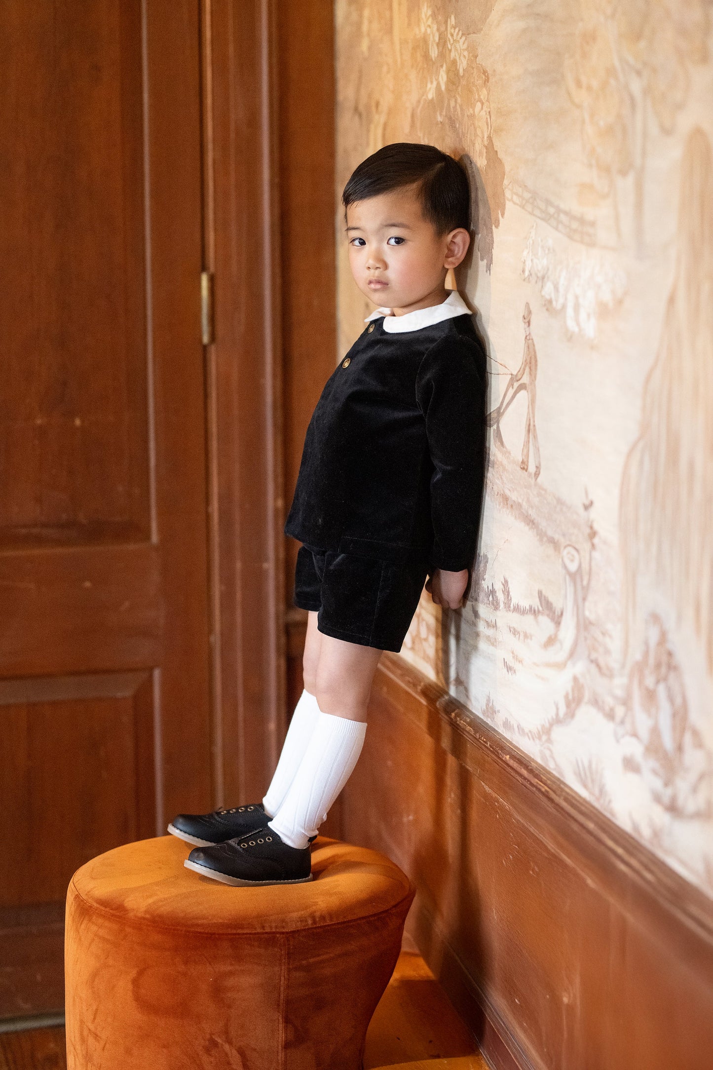 Analogie Toddler Velvet Blazer - VTBLZ