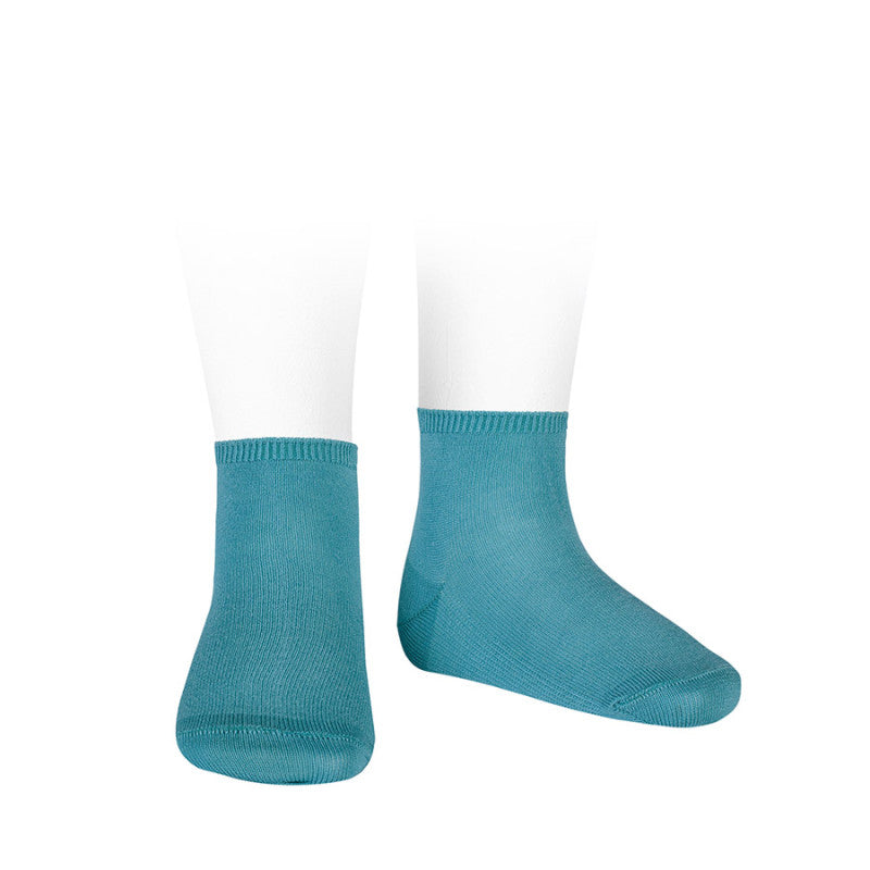 Condor Stretch Cotton Anklets 435 Stone Blue - 2138/4