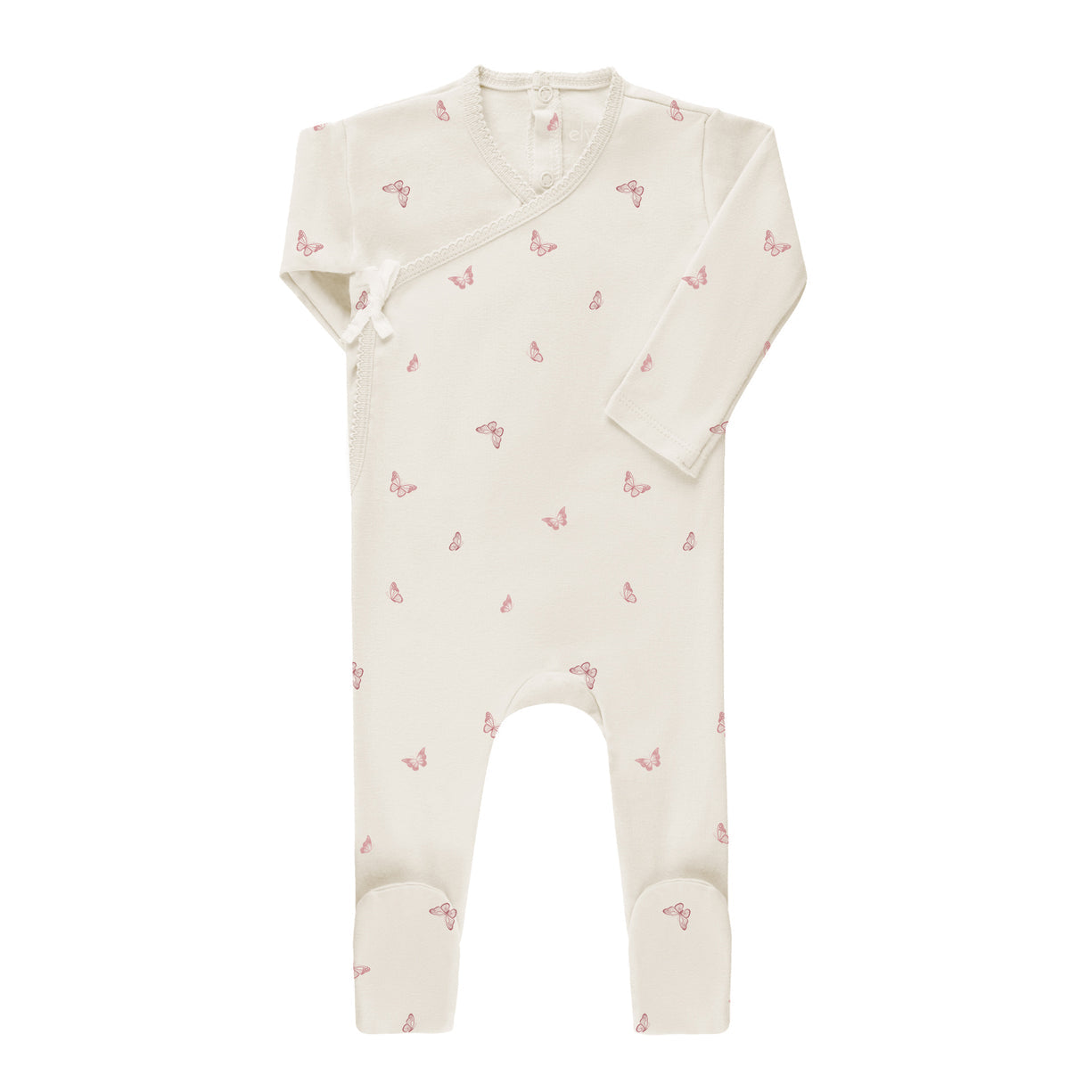 Aurora Jersey Cotton Butterfly/ Dragonfly Collection Footie - ASS26-0047-F