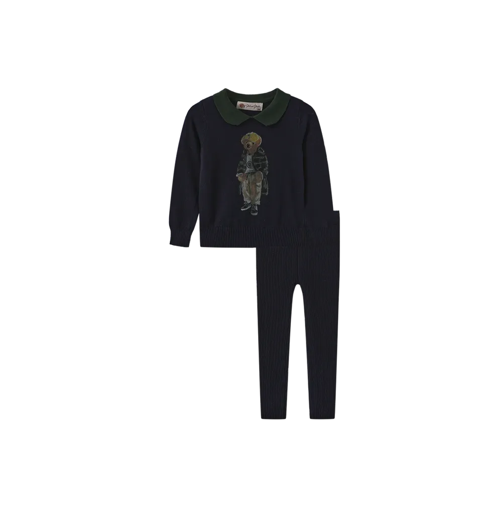 Phil And Phoebe Tanvi Boys Knit Set - C-29721