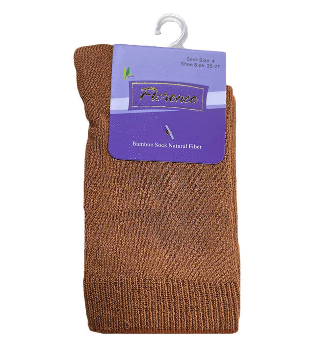 Florence Bamboo Quarter Crew Sock Peanut Butter - 179