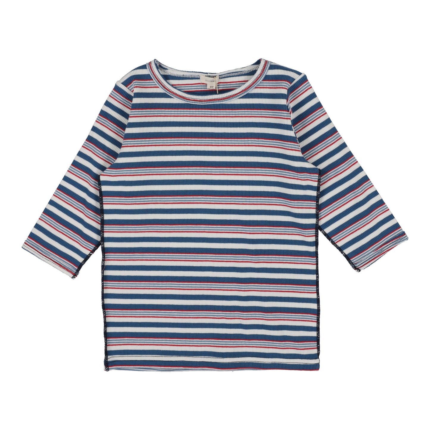 Lil Legs Basic Girl Tee Three Quarter Sleeve Tee - CBTQ-SS25