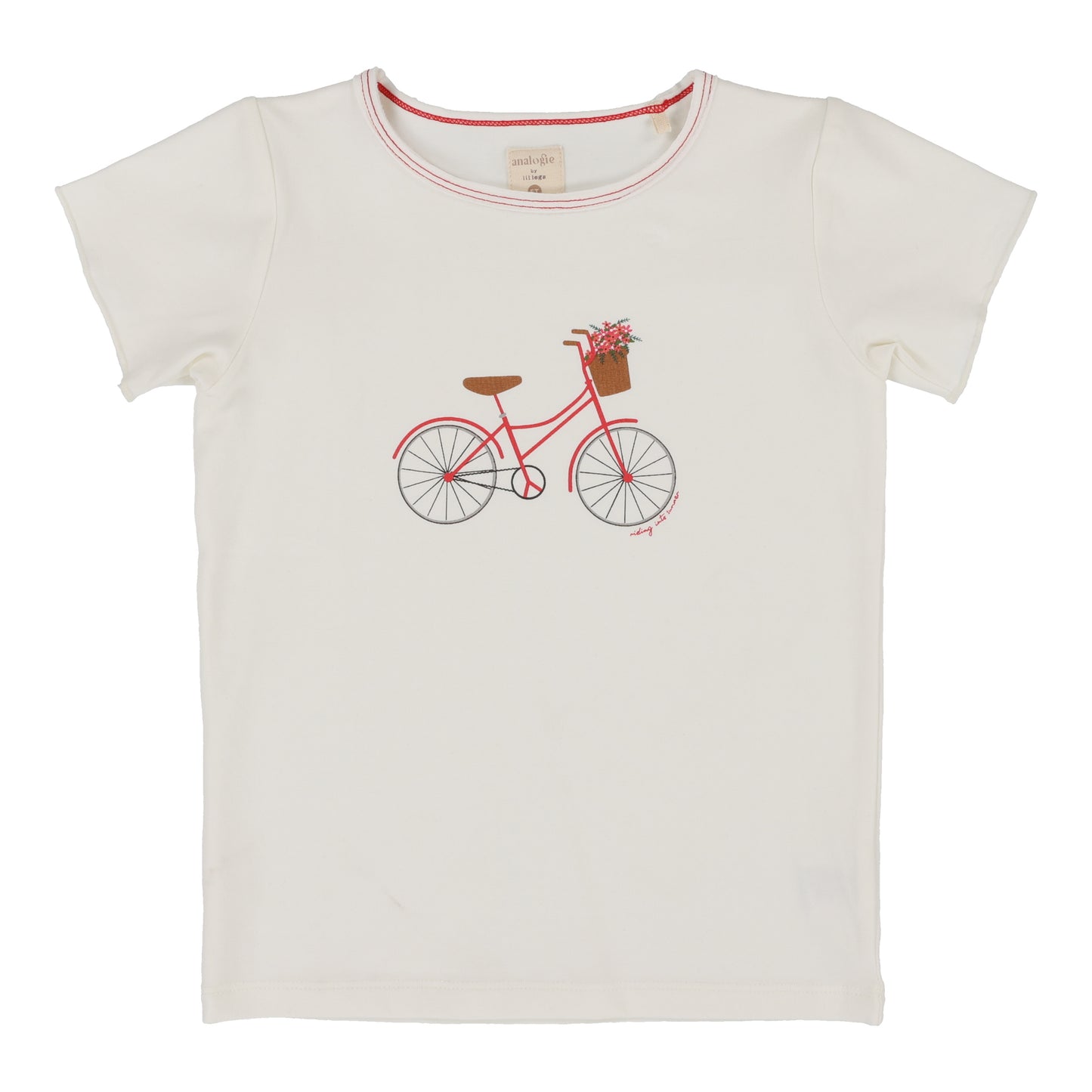 Analogie Bike Girl Tee Short Sleeve - GDBGTS-SS25