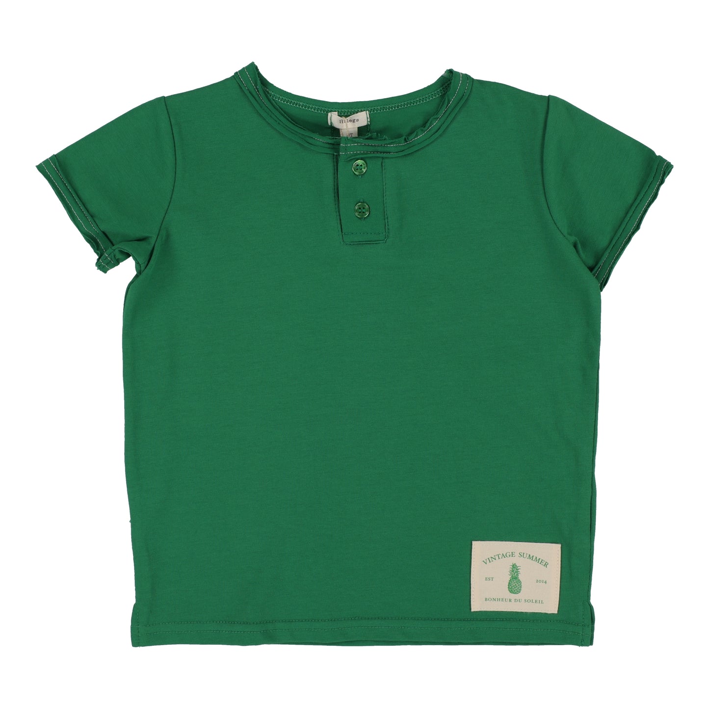 Lil Legs Boys Henley Tee - CBHT-SS25