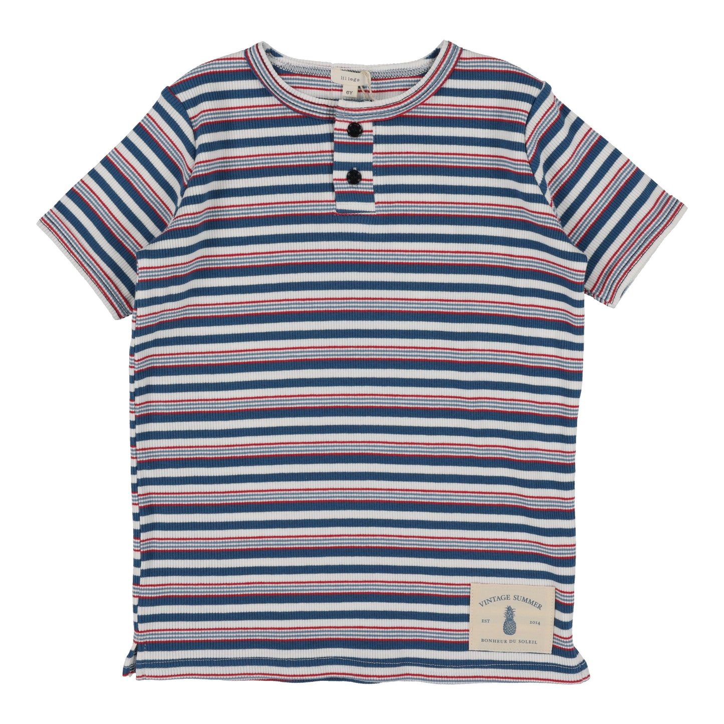 Lil Legs Boys Henley Tee - CBHT-SS25