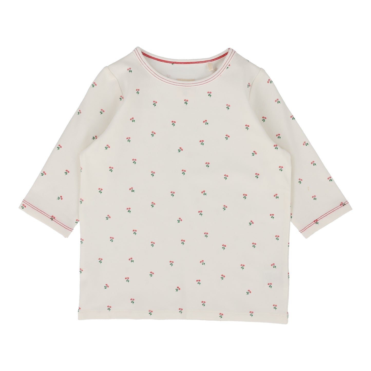 Analogie Cherry Floral Tee Three Quarter Sleeve - GDCFTQ-SS25