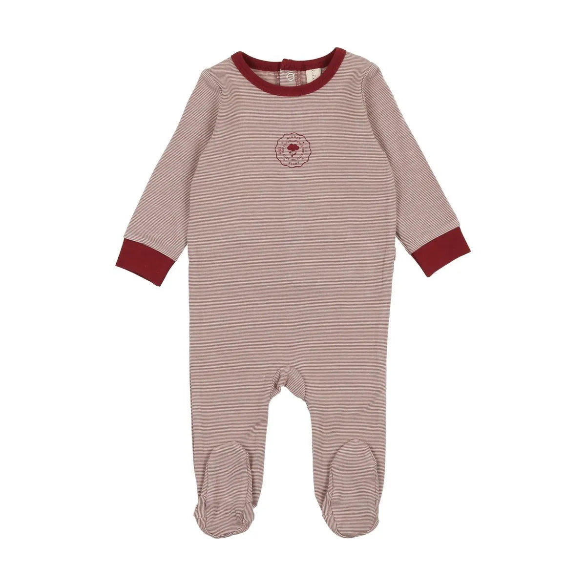 Lil Legs Striped Lounge Footie - Slf