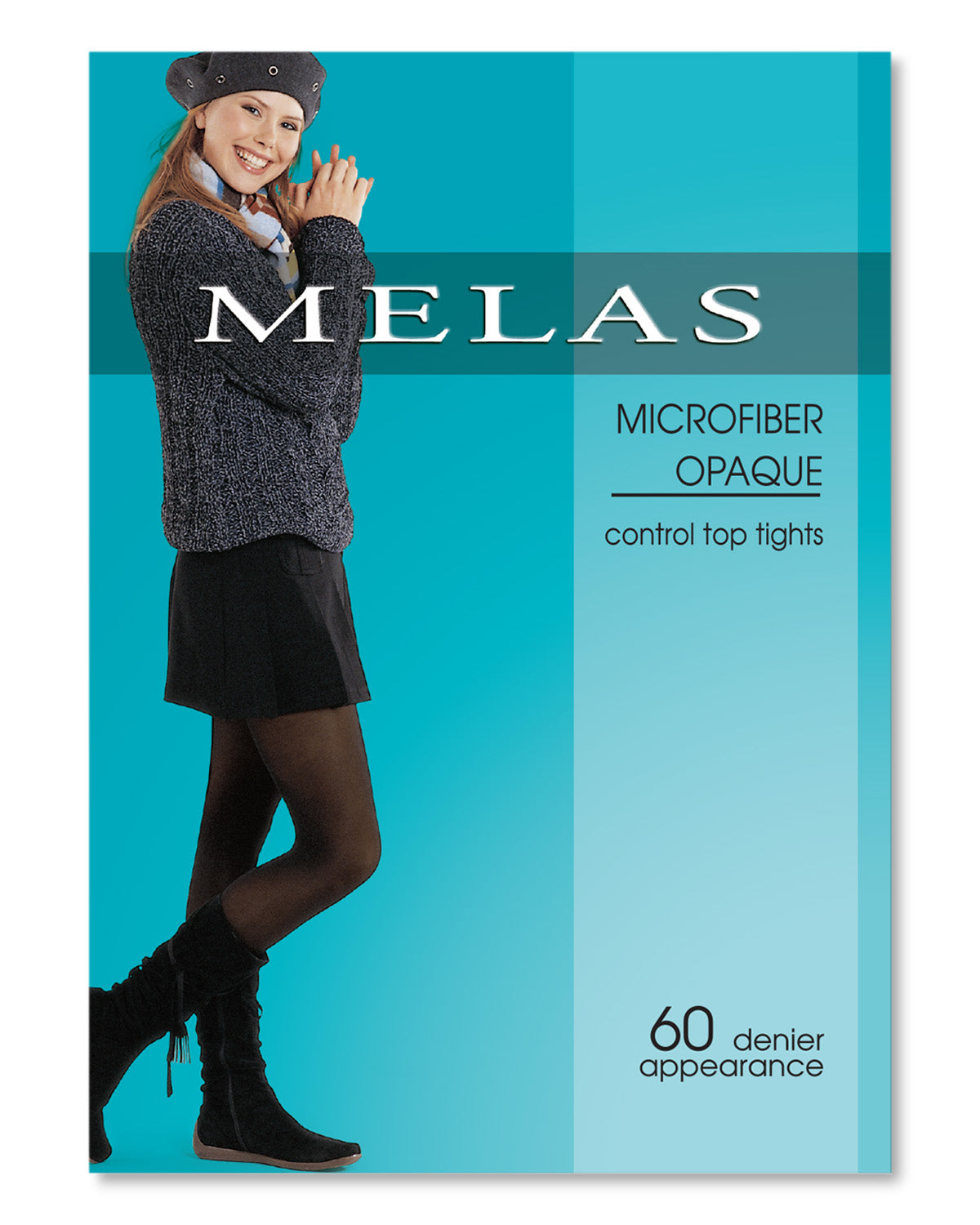 Women's Melas Microfiber Opaque Control Top Tights
